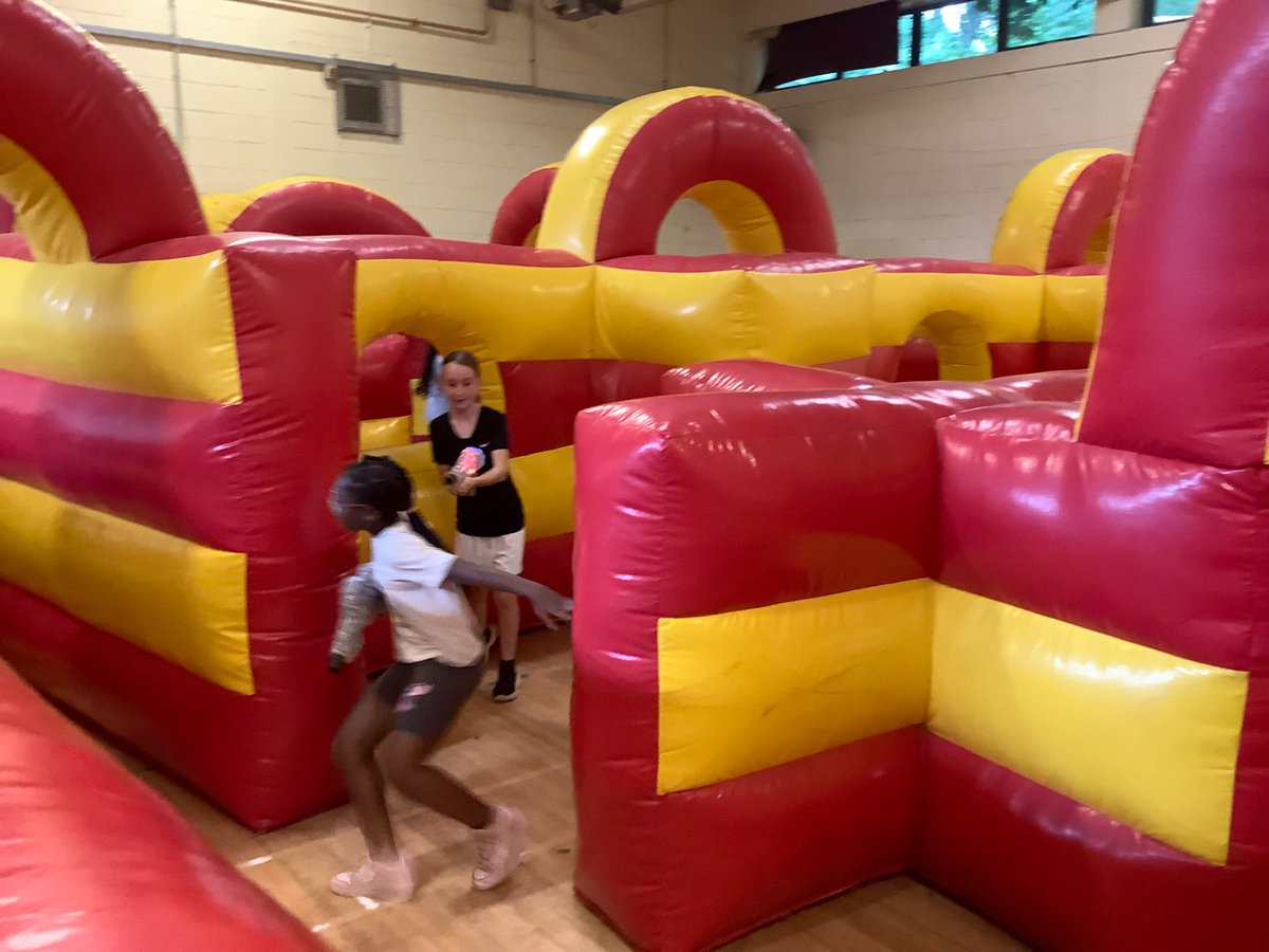 SSPP_Primary's tweet image. An afternoon spent up in the air with Aerial Trek - which allowed the children to show bravery and a great attitude. This was followed by Conquest - which allowed the children the chance to shoot lasers at each other. #Condover2025 #SSPP
