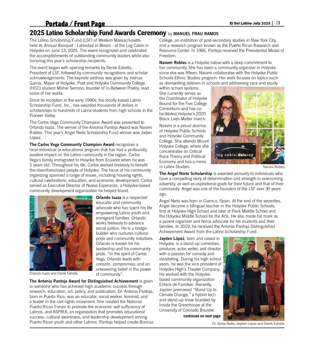 manuelfrau's tweet photo. El Sol Latino 
( July / Julio 2025) e-edition
pages 1-4 https://t.co/SpPMMIYCcV