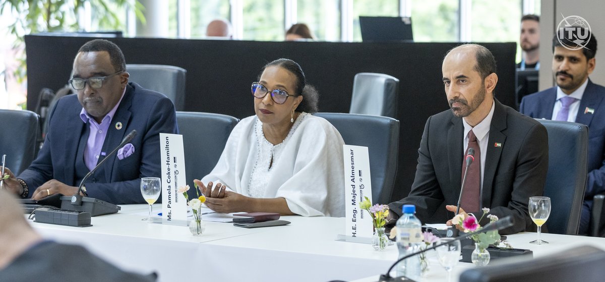 UNBBCom's tweet image. Highlights from the @UNBBCom 15th Anniversary Meeting — Special Guests and Commissioners, past and present, reflected on progress and shared experiences from 15 years of advancing global connectivity.