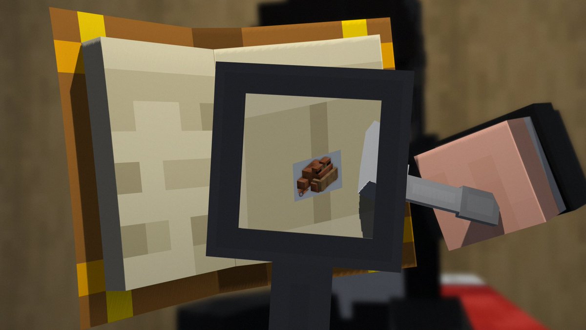 ILuckyShadowI's tweet photo. #minecraft #mineimator #modelbecnh #art #render #comics #frog https://t.co/zMxq6gSEcG