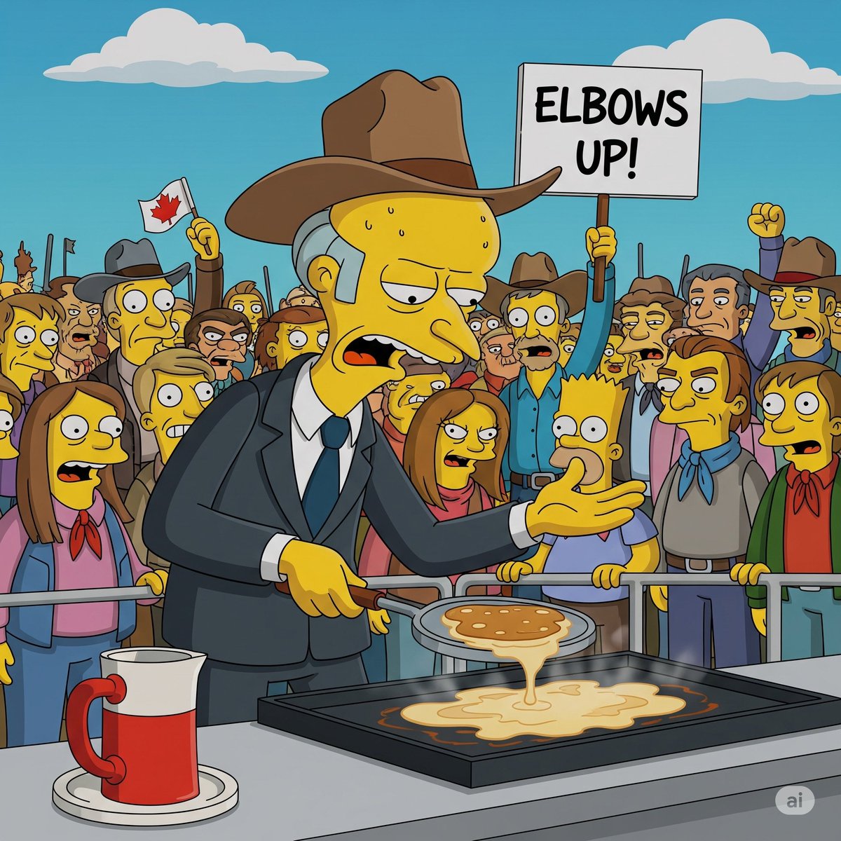 chrisdacey's tweet photo. Canadian politics right now... https://t.co/lnAigNDVIG