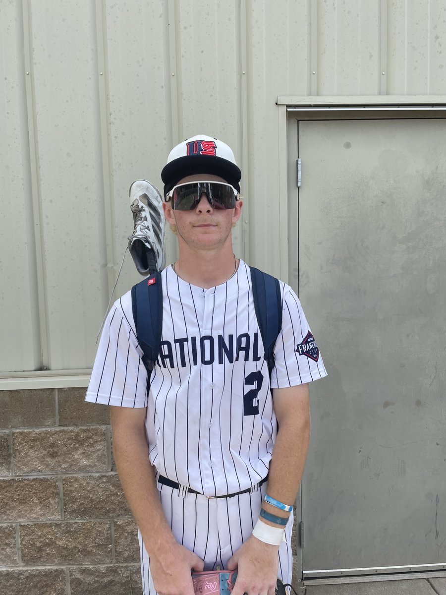 F: <a href="/usnatsmidsouth/">US Nationals MidSouth</a> 16U Red 10, Dallas Spin Sonnier 2
PoG: Jackson Purse 2-3, 2 2B, 3 RB