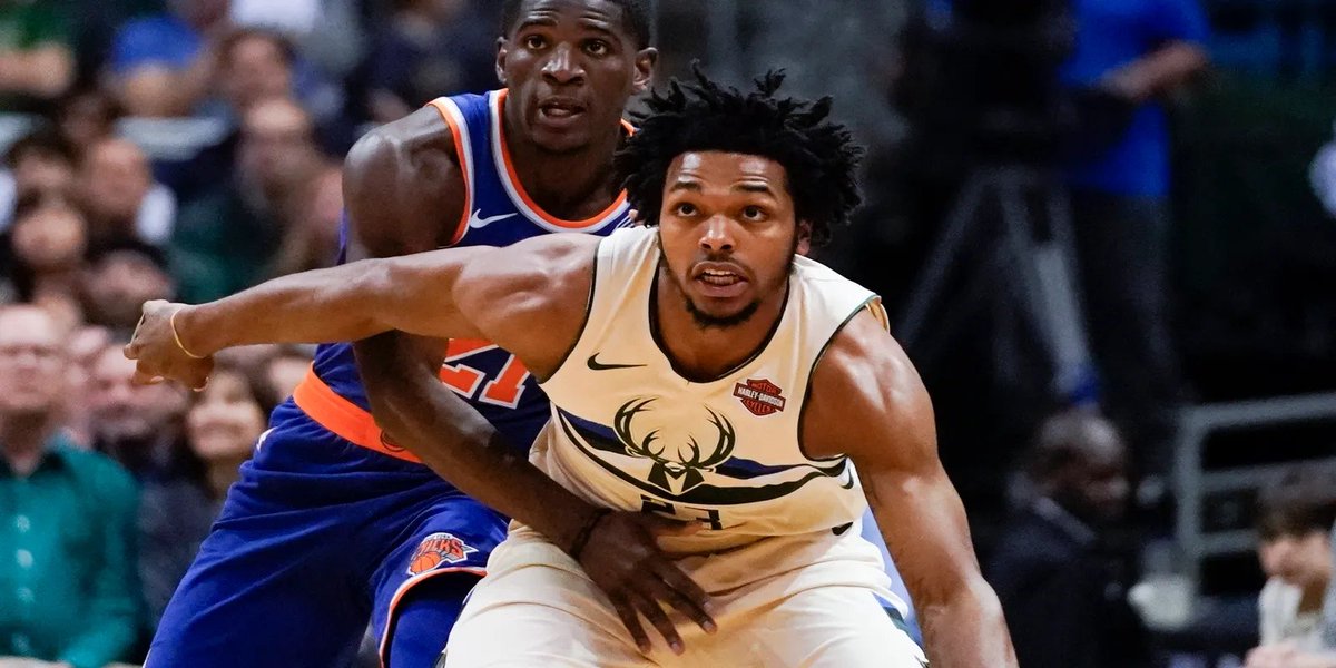 RandomNBAHoops's tweet image. RANDOM NBA PLAYER:
Sterling Brown, SG (2017-2023)

Milwaukee Bucks (2017-2020)
Houston Rockets (2020-2021)
Dallas Mavericks (2021-2022)
Los Angeles Lakers (2022-2023)

Career Averages: 5.3 PPG, 3.3 RPG, 1.0 APG