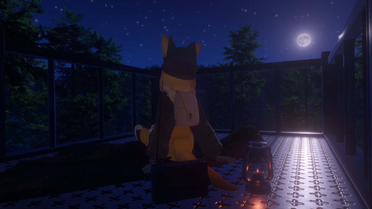 ￣
おやすみなさい🦘💫

#YOYOGIMORI 
＿