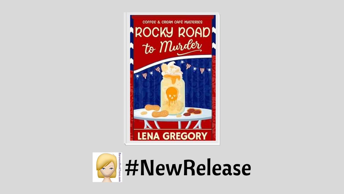 Karen Baroness and Jen (@baronessbt1) on Twitter photo Hello! Here’s a new cozy culinary mystery called ROCKY ROAD TO MURDER by <a href="/LenaGregory03/">Lena Gregory</a> that is available now and it is the 6th book in the Coffee and Cream Café Mysteries series!
#cozyculinarymystery #CoffeeandCreamCafeMysteries #book #newrelease #booklover #newbooks #bookaholic Hello! Here’s a new cozy culinary mystery called ROCKY ROAD TO MURDER by <a href="/LenaGregory03/">Lena Gregory</a> that is available now and it is the 6th book in the Coffee and Cream Café Mysteries series!
#cozyculinarymystery #CoffeeandCreamCafeMysteries #book #newrelease #booklover #newbooks #bookaholic