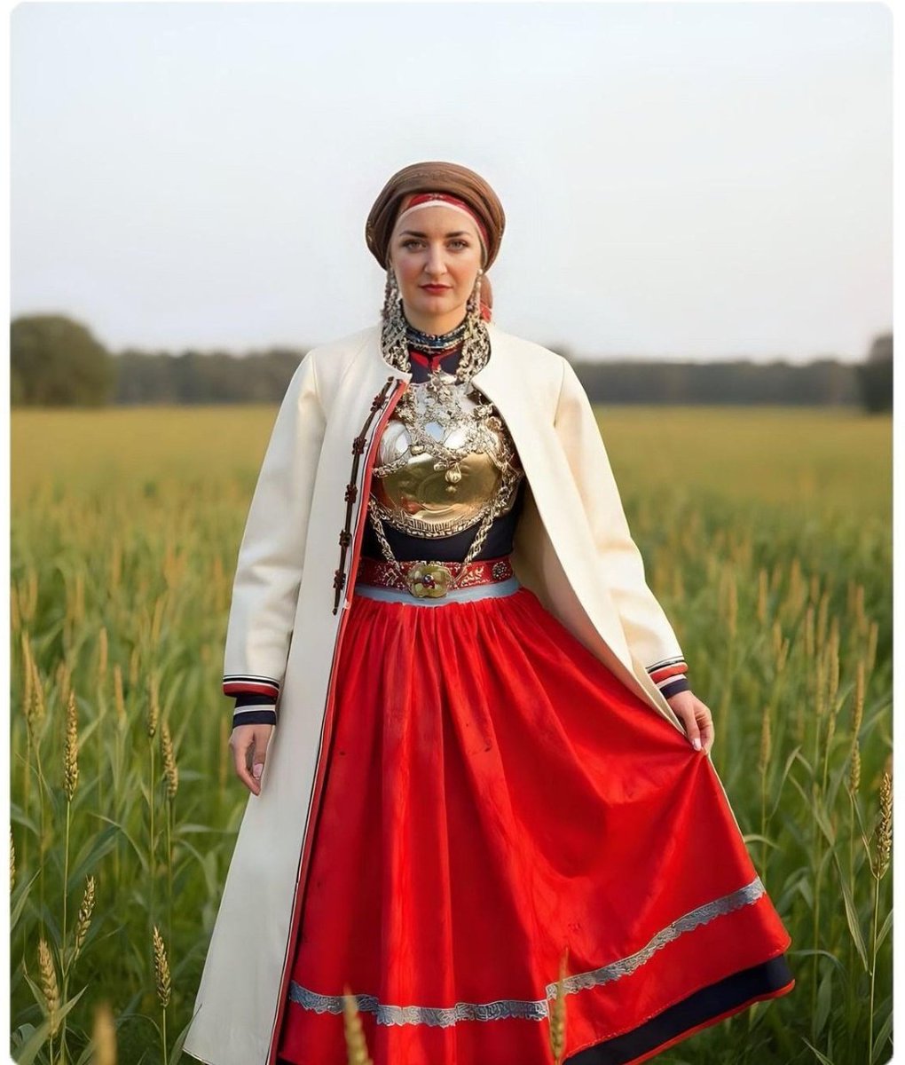 TheFl0orIsLaVa's tweet photo. Traditional dress of Setomaa, Estonia. https://t.co/h7gZAVS5Xm