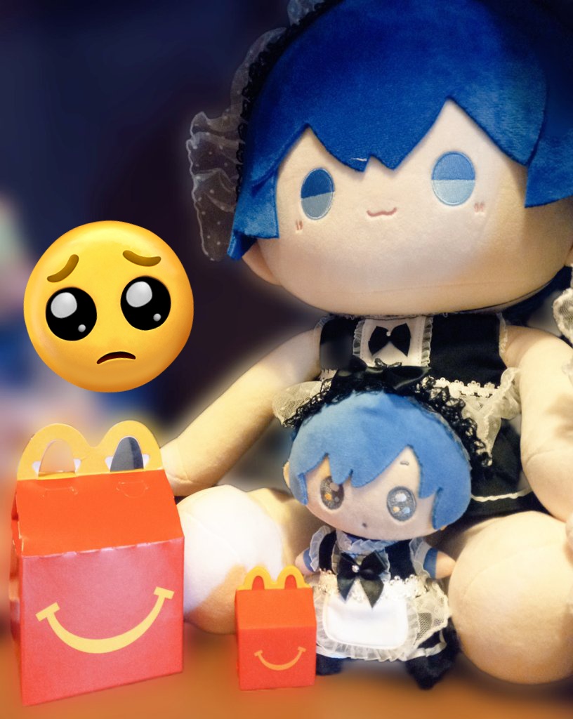 SakuraKaitos's tweet image. my mom purchased the younglings happy meals ๐
