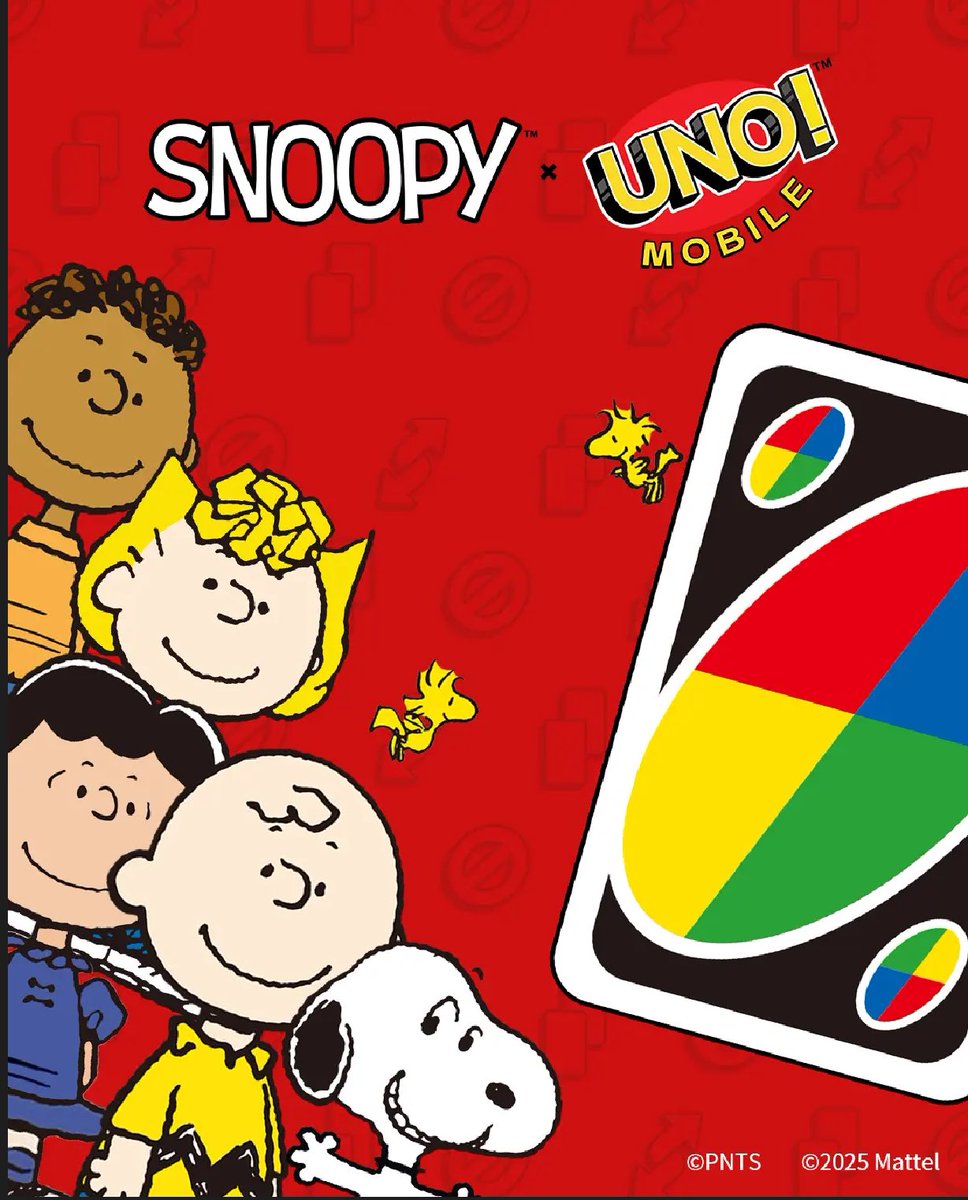 Snoopypictuers's tweet image. "Pirate Snoopy steals your cards 🏴☠️
Ace Pilot bombs you with skip! 🛩️⏭️
Which Snoopy will you face next?
🔗 facebook.com/UNOnow
🎁GIft Code:SNOOPYUNO2025