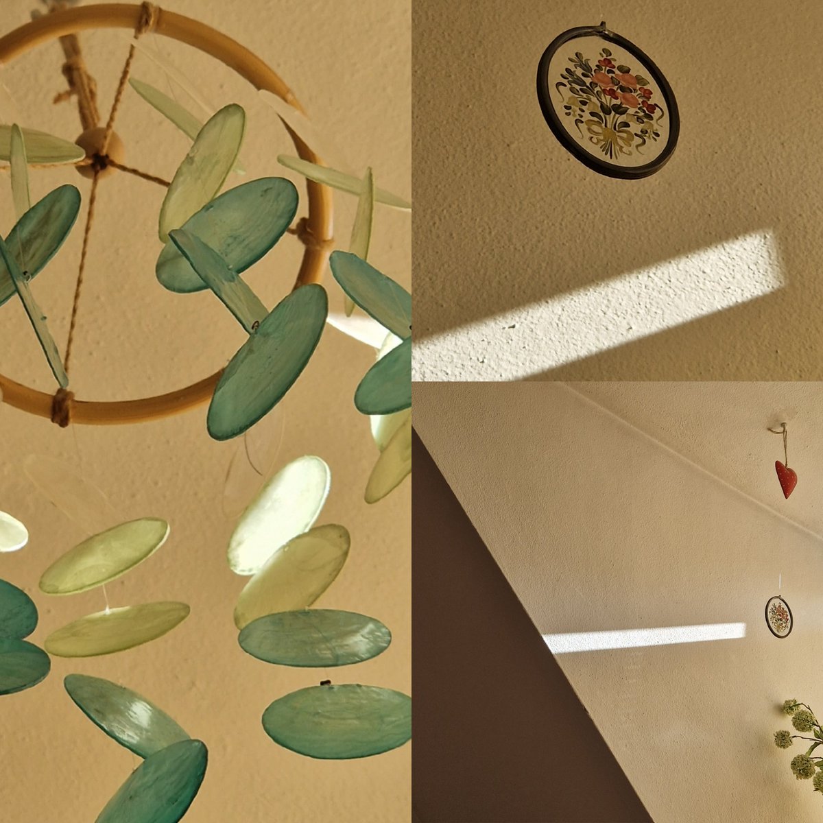 멍한 순간, 사실은 가장 깊은 몰입일지도 모르겠다. 마음은 조용히 열리는 상태.
벽과 천장