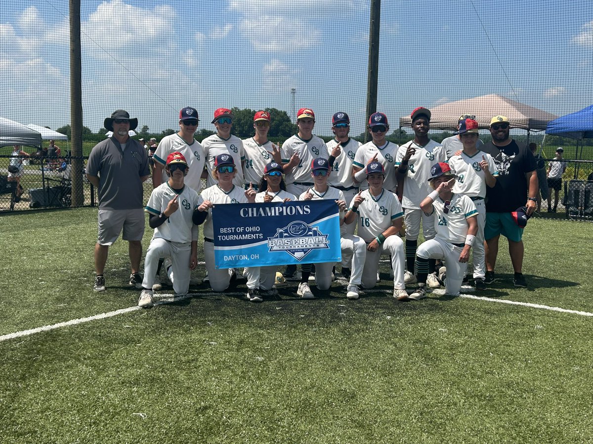 BestofOhio1's tweet photo. 15u Best of Midwest

Champion: Ohio Bison

Runner Up - Redlegs OKI https://t.co/tJ3D09LQdz