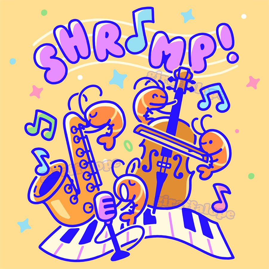 Shrimp band 🦐