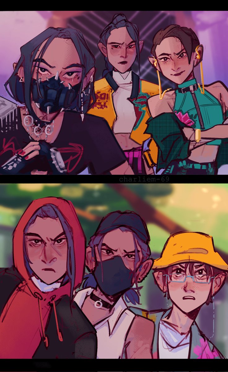 charliem_69's tweet image. #KPOPDEMONHUNTERS AU:
chapter 1/?
#svsss
#liuqingge #shenyuan #liumingyan