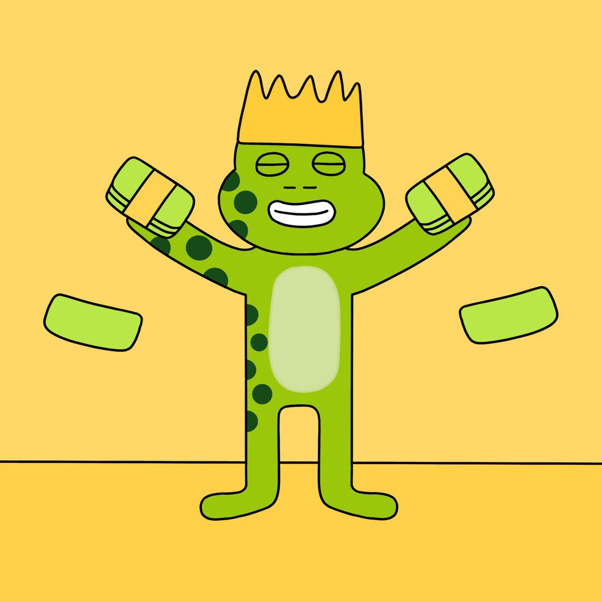 Entries like this will generate unlimited wealth with #FROGGER