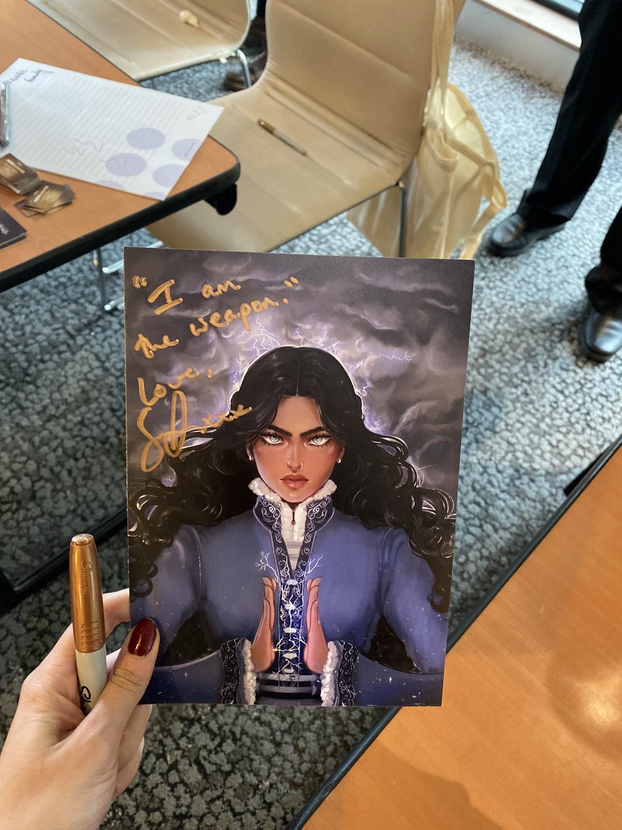 EmpireConv's tweet image. Someone lost their Sujaya autograph please let us know if its’yours!