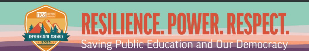 SFT Pres <a href="/MikeJSilvestri/">Michael J. Silvestri</a> is representing @NYSUT at the  <a href="/NEAToday/">NEA</a> RA.  The largest democratic decision-making body in the world 7,000 educators come from every state to shape national ed policy, advocate for public schools, and protect the rights of students and staff.