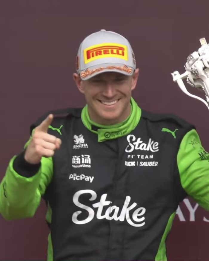 khushboorest's tweet photo. It was great to see @LandoNorris wine the @BritishGP @SilverstoneUK but it was even greater to see @HulkHulkenberg take his first ever podium 
Another one of our patrons. https://t.co/dPZ5Wa66pj