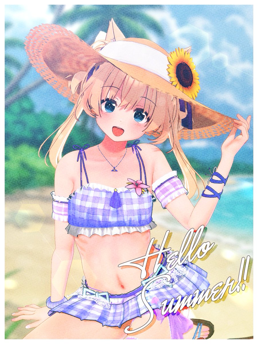 うちの子用MODをｼｺｼｺ作っているが仕事が忙しくて全然完成しそうにないのでとにかく急いで水着SS撮った

#COM3D2