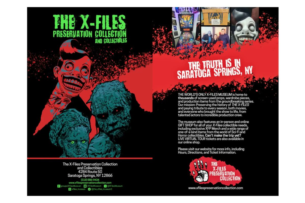 XFilesMuseum's tweet image. The world's only X-Files Museum
xfilespreservationcollection.com #Xfiles #TVShows #museum
#horror #syfy
@PromoteHorror