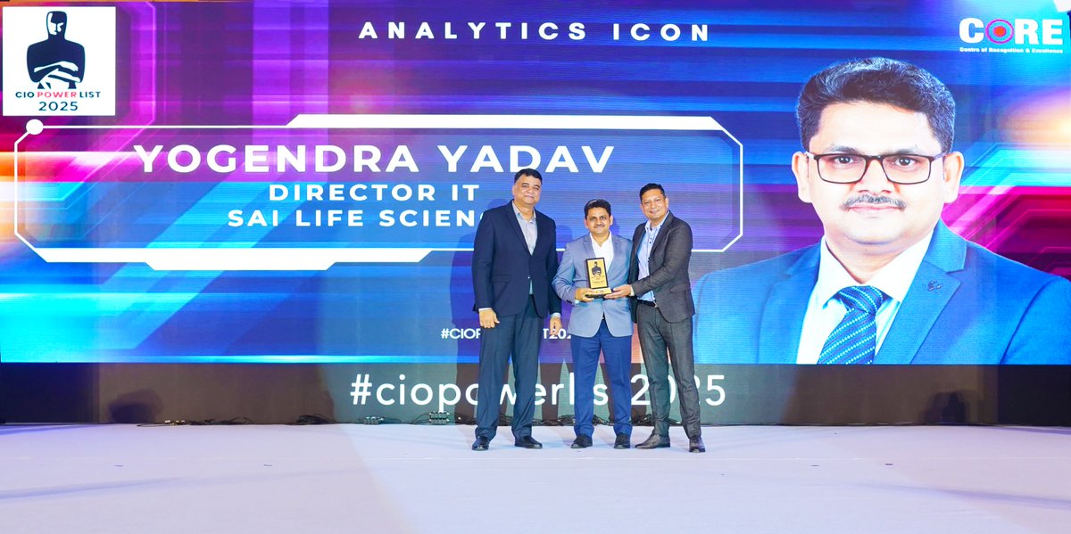 We’re pleased to share that Yogendra Yadav has been featured as an Analytics Icon in the CIO Power List 2025, which highlights leading technology and digital professionals across India.