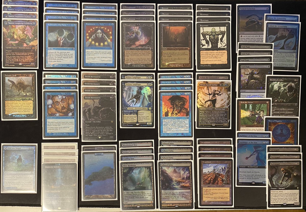 DaVinciMtg 🔜 RC Bologna (@mtgvinci) on Twitter photo Best UB Reanimator list?!✌️
I worked a lot on the deck and it‘s now at 25 wins and 2 losses
=
92.5% winrate👀
Follow is appreciated for the free sideboardguide we are making. Thx!💪✌️
P.S. <a href="/AlexMaier_Mtg/">Alexander Maier 🔜European Legacy Masters</a> won the unity league qualifier with it yesterday without a loss❤️ Best UB Reanimator list?!✌️
I worked a lot on the deck and it‘s now at 25 wins and 2 losses
=
92.5% winrate👀
Follow is appreciated for the free sideboardguide we are making. Thx!💪✌️
P.S. <a href="/AlexMaier_Mtg/">Alexander Maier 🔜European Legacy Masters</a> won the unity league qualifier with it yesterday without a loss❤️