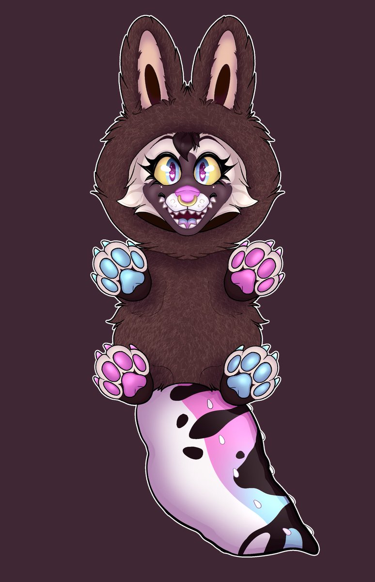 Labubu ych!! 🤎

Want one for yourself? They are £25! Can also do physical badge for £30! 👀