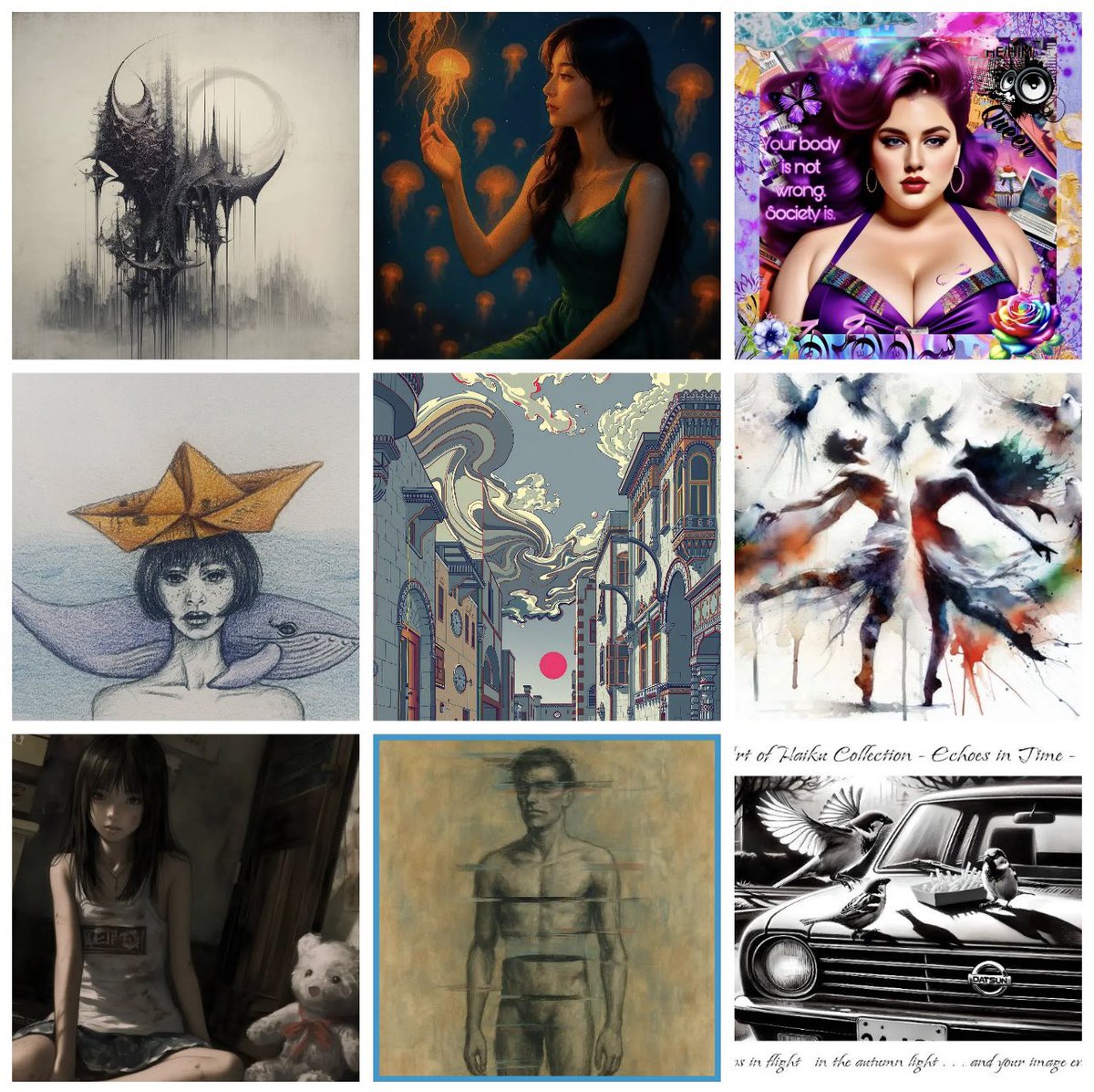 ⭕️COLLECTED ON <a href="/SkurpySocial/">Skurpy</a>⭕️

SUPPORT = SUPPORT 

🎉 Today was a truly special day for us at #AEW community 👩‍❤️‍💋‍👩

We’re proud to announce that we collected artworks from 2️⃣2️⃣ incredibly talented artists each piece a reflection of unique vision, deep emotion, and powerful
