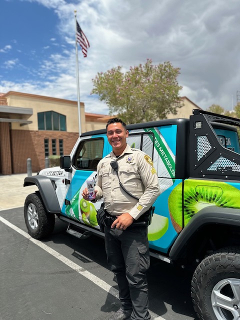 LVMPDSCAC's tweet image. Thank you Reign for dropping off drinks for our staff. You know we need to be hydrated and caffeinated!