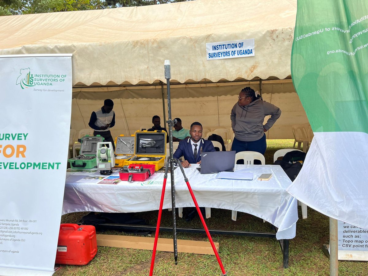 ysnuganda's tweet photo. The ISU was on Sarturday 05th July, 2025 represented by YSN at the Carrers Expo at Gayaza High School.  It was a Successful Expo and More students were guided about the surveying courses. Thanks Team for representing. Hope yo have more Young generation recruited into Surveying. https://t.co/ES5eKUvdGO