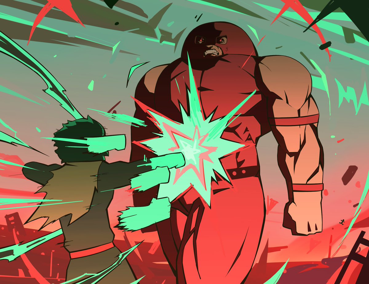 Deku vs Juggernaut 🟢🔴