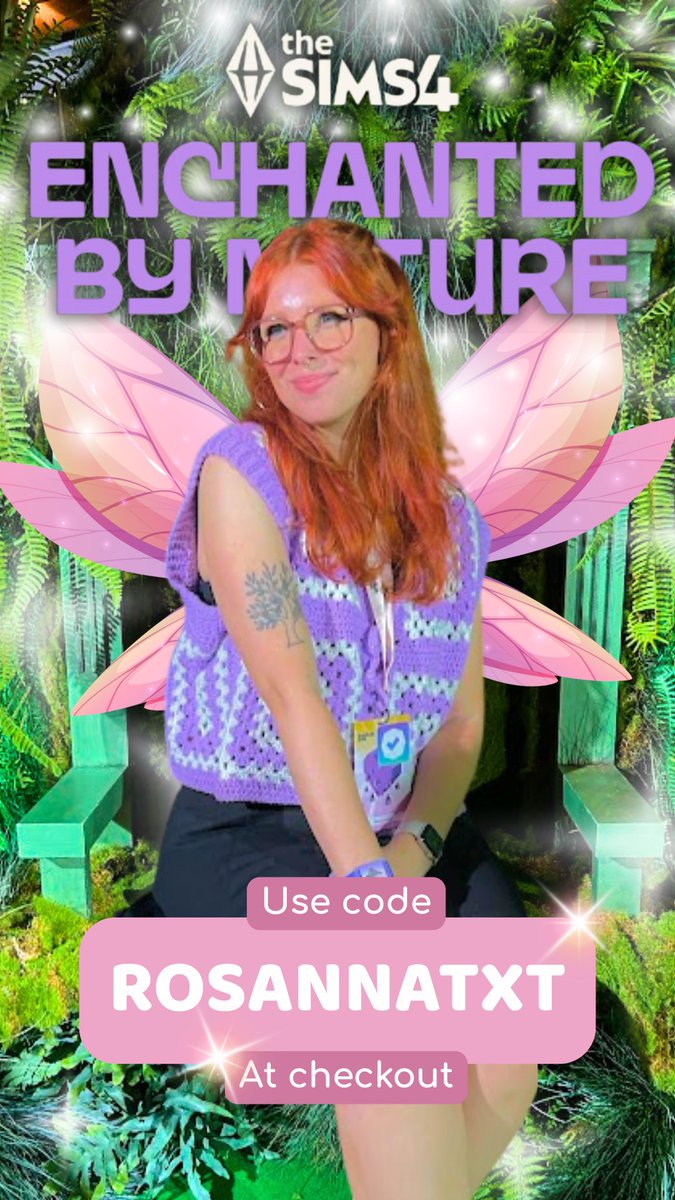 RosannaTxt's tweet image. Tomorrow we'll be playing Enchanted by Nature early access on stream!! I cannot wait to be a plant loving fairy π±πΏπ§πΌββοΈβ¨
If you're getting the pack this week please consider using my creator code to support me π
