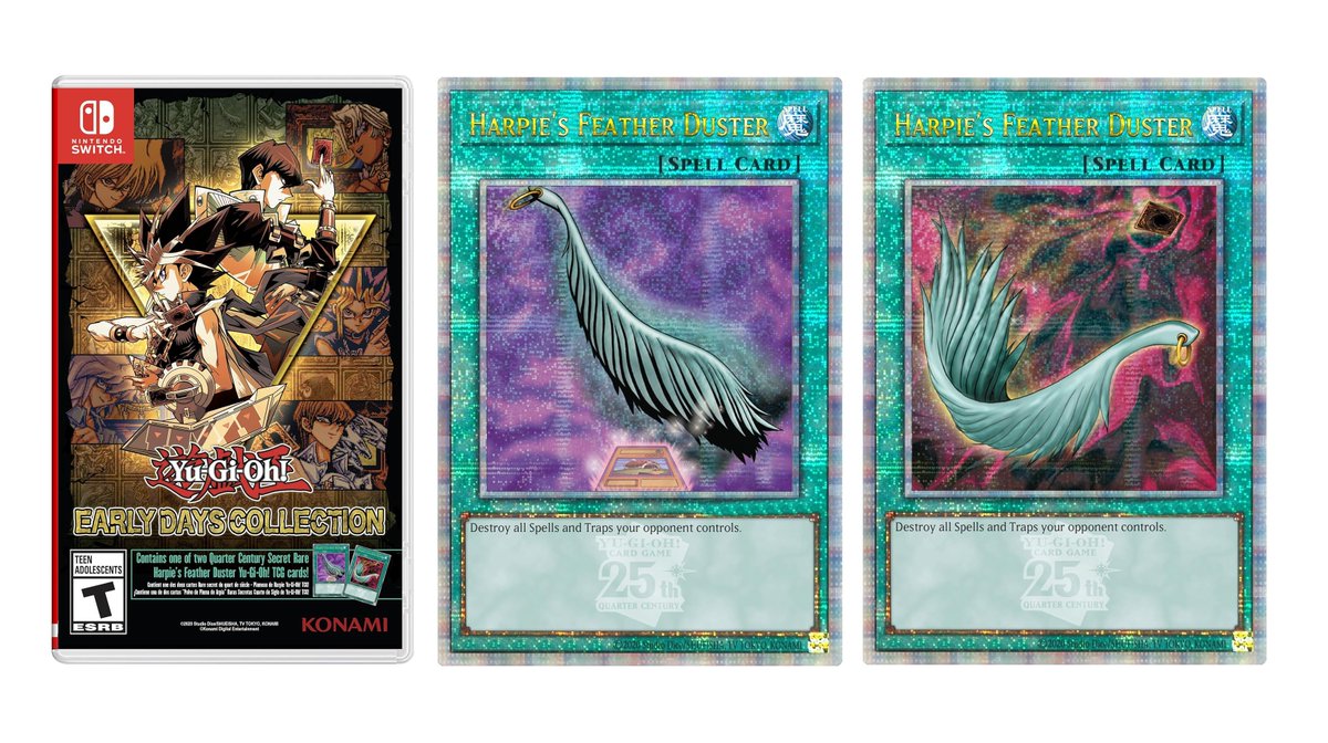 yugioh switch promo cards Physical Card Included With Yu-Gi-Oh Early Days Collection For Yu Gi Oh! EARLY DAYS