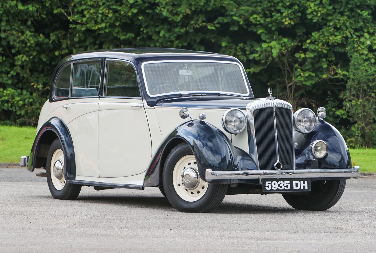 The Daimler DB18 is an auto made by Daimler from 1939 until 1953. It is a 2½-litre version of the preceding 2.2-litre New Fifteen introduced in 1937. From 1949, the DB18 was revised to become the Daimler Consort.