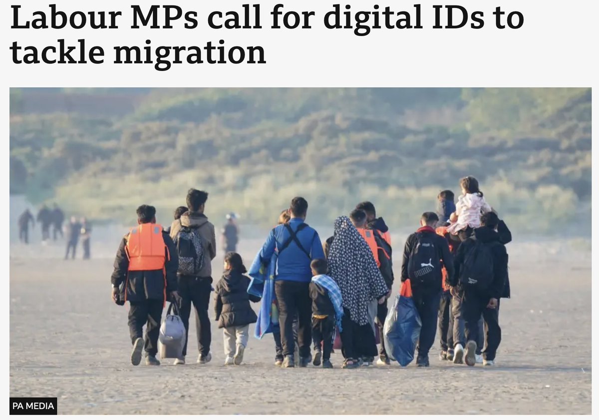 PeteBritish's tweet image. The Digital ID trap.
Immigration is the bait they will use to get you to sign up. Only the digital ID isn't about tracking Abdul, or Mohammed, but Alex and Michael.
Why would they invest even more £billions when it's already costing £billions to house them?
No, this is about…