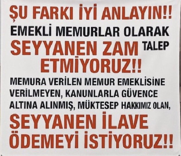 Yavuz (@yvzkzy) on Twitter photo <a href="/OnderKahveci/">Önder Kahveci</a>
Kamu çalışanlarına dişe dokunur ne faydanız oldu? Sendikalar hiç olmasaydıdeğişenne oldu?Sadece üye sayısı şişirme ve aidat toplama,başka bir işlevselliğe şimdiye dek şahit olmadıkbütün derdiniz üye sayısıPeşpeşeüye sayısı açıklanıyorne yaptınız #EmekliMemur için. <a href="/OnderKahveci/">Önder Kahveci</a>
Kamu çalışanlarına dişe dokunur ne faydanız oldu? Sendikalar hiç olmasaydıdeğişenne oldu?Sadece üye sayısı şişirme ve aidat toplama,başka bir işlevselliğe şimdiye dek şahit olmadıkbütün derdiniz üye sayısıPeşpeşeüye sayısı açıklanıyorne yaptınız #EmekliMemur için.