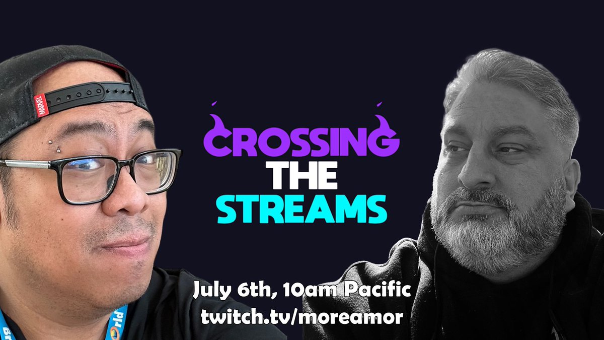MoreAmor's tweet image. Want to learn more about steaming and content creation? We’re learning about @TheCheesyDad and his story:
twitch.tv/moreamor