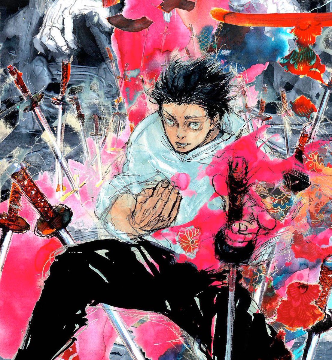 JJKcontents's tweet image. Junya Enoki says The Battle Scenes are on ANOTHER LEVEL in Jujutsu Kaisen S3