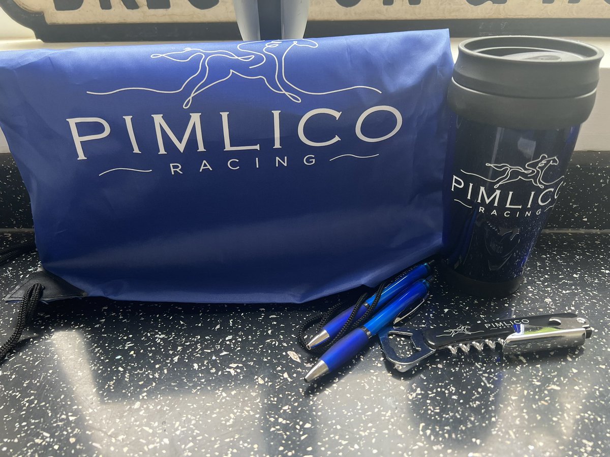 Thanks for my bag of goodies <a href="/PimlicoRacing/">Pimlico Racing Syndicates</a> from your recent competition