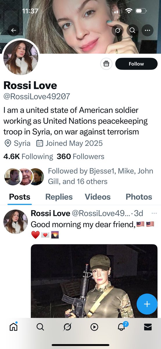Dennis Haub๐บ๐ธ (@dennis_haub) on Twitter photo ๐ฅ<a href="/RossiLove49207/">Rossi Love</a> -Stolen Valor/f@ketard๐ฅ
<a href="/dennis_haub/">Dennis Haub๐บ๐ธ</a> <a href="/BiologicalWoma2/">Hi, I'm KellyJo ๐๐ฝโโ๏ธ๐บ๐ธ</a>
So sheโs not in the US Military!
Not sure what uniform sheโs wearing.
Be watchful all, some are following
๐ฅPatriots check yourselves, several are following!๐ฅ
Reported and BLOCKED! ๐ฅ<a href="/RossiLove49207/">Rossi Love</a> -Stolen Valor/f@ketard๐ฅ
<a href="/dennis_haub/">Dennis Haub๐บ๐ธ</a> <a href="/BiologicalWoma2/">Hi, I'm KellyJo ๐๐ฝโโ๏ธ๐บ๐ธ</a>
So sheโs not in the US Military!
Not sure what uniform sheโs wearing.
Be watchful all, some are following
๐ฅPatriots check yourselves, several are following!๐ฅ
Reported and BLOCKED!