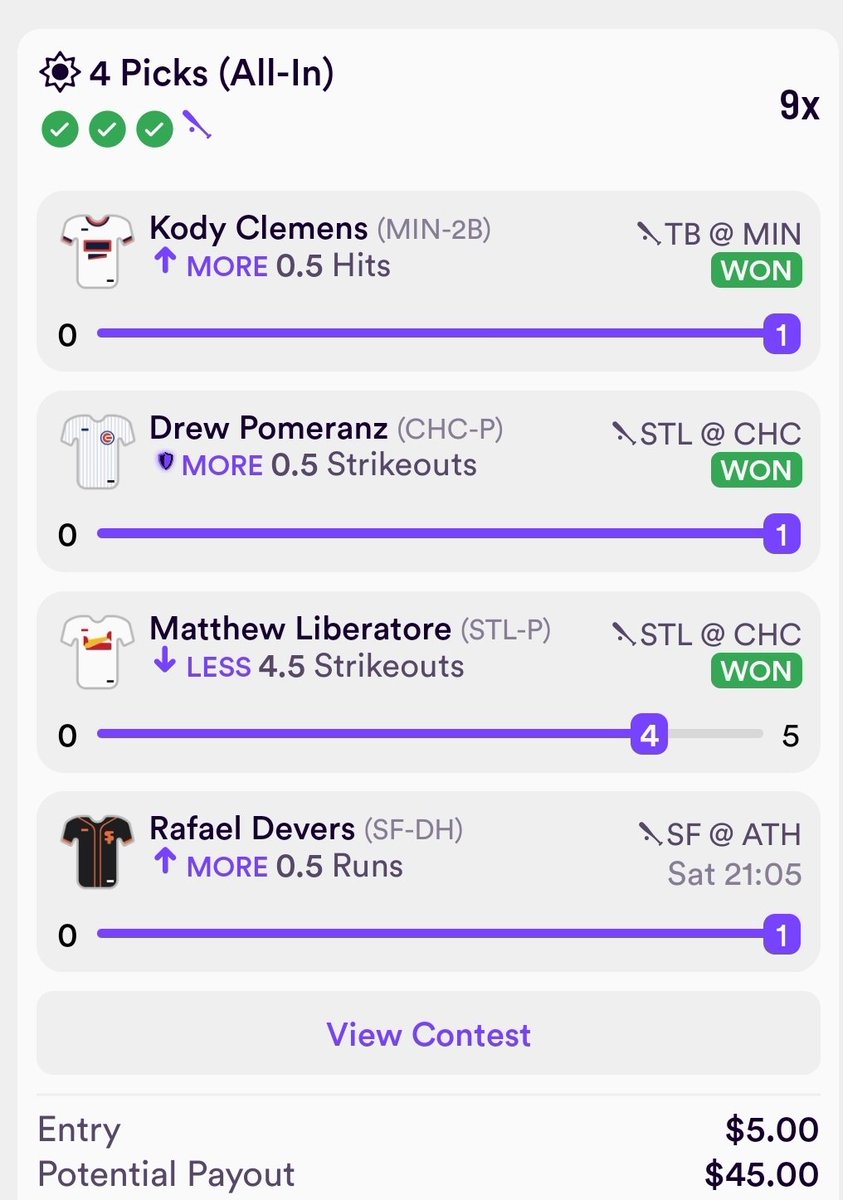 BetsandWeights's tweet image. I kept seeing people hitting plays with the Fantasy Optimizer on @prop_professor and so I had to try it myself yesterday and boom! Get the Optimizer for yourself at the link in my bio and use code BETSANDWEIGHTS for 25% off your first month and win today!