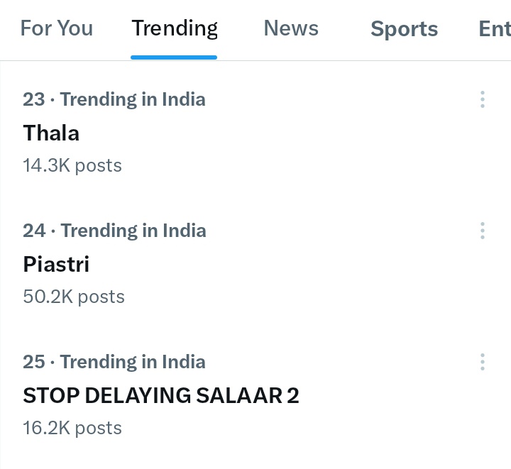 Just the Power of North Rebels 🤙❤️‍🔥
No other TFI Actor can beat Prabhas in North

Imagine if <a href="/HailPrabhas007/">Hail Prabhas</a>, <a href="/RodRaisar/">Rod Raisar</a> , <a href="/TheVenuPrabhas/">Venu™</a> comes to action 🔥

Job is not done Rebel, 10x Your Speed

STOP DELAYING SALAAR 2