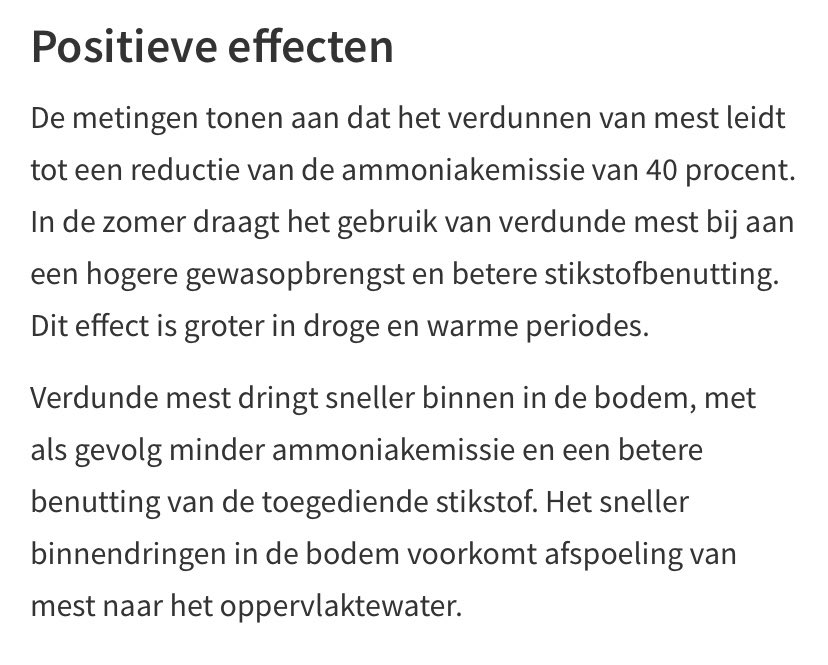 boerinhendrika's tweet photo. Afgelopen week water aan #drijfmest toegevoegd. Dat zorgt voor #reductie_ammoniakemissie en een betere #stikstofbenutting en daardoor een hogere gewasopbrengst - https://t.co/IV5jfTKMcv /1 https://t.co/QAYPJ12OXP