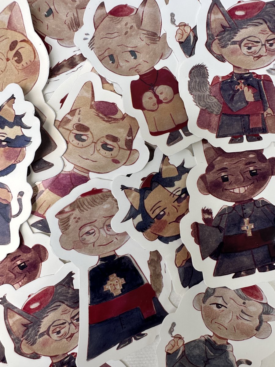 jetstream_dan_'s tweet image. Geriatric Cats Stickers just dropped 👀
I will post the link as a reply >:3c I'm super proud on how these turned out 😭