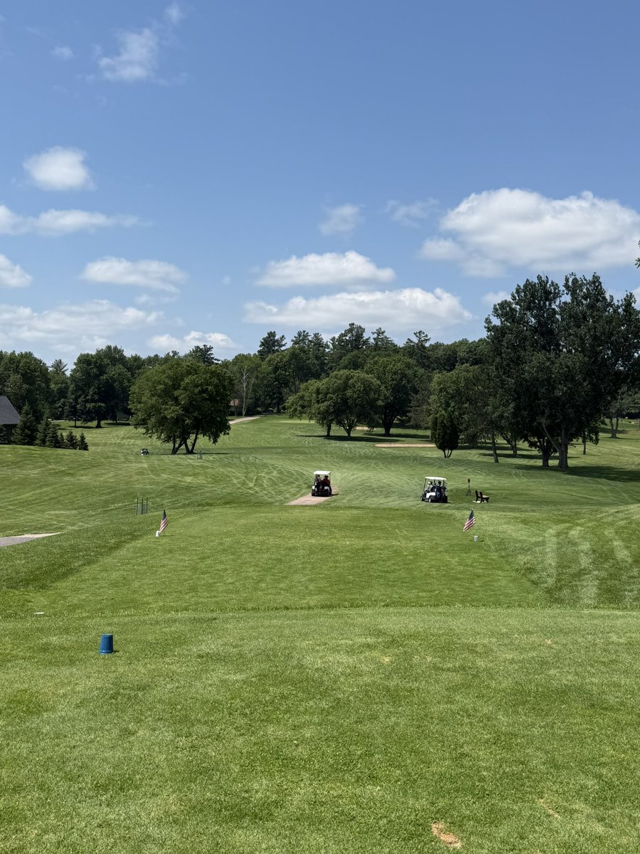 Shot a 103 today and chipped in from 75 yards out on 9. I might retire after this glorious day.