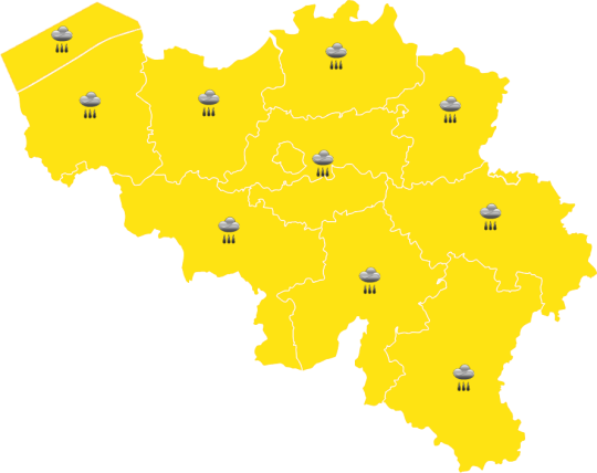 Avertissement de pluie du 06/07 19H au 07/07 21H:  Ce soir, cette nuit et lundi, les averses (orageuses) seront parfois intenses et pourront localement conduire à des dégâts dus à l'eau. De plus, ... (meteo.be/fr/meteo/avert…)