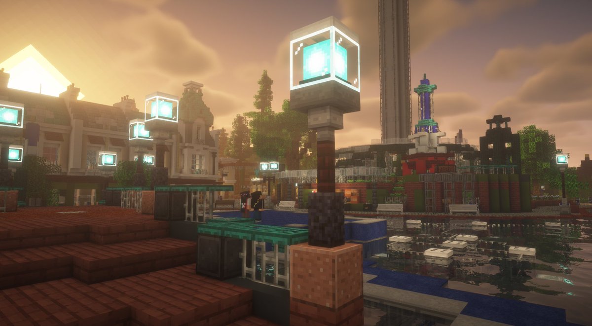 Looks like there's a party going on... 🧐 
More info soon! 😉 #Minecraft #EPatHome #FrenchFestival