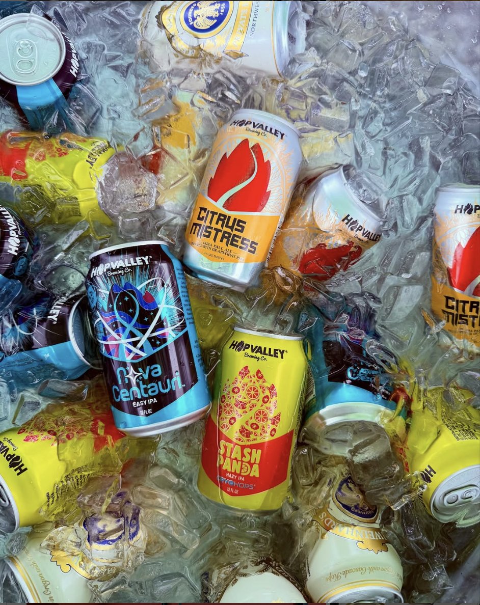 tilray's tweet image. Keep you and your crew chill this summer with your favorite brews from @HopValley. These beers are packed with flavor and brewed for easy drinking. Nothing beats cracking open a cold one under the sun, so stock up and let the good times flow.
$TLRY