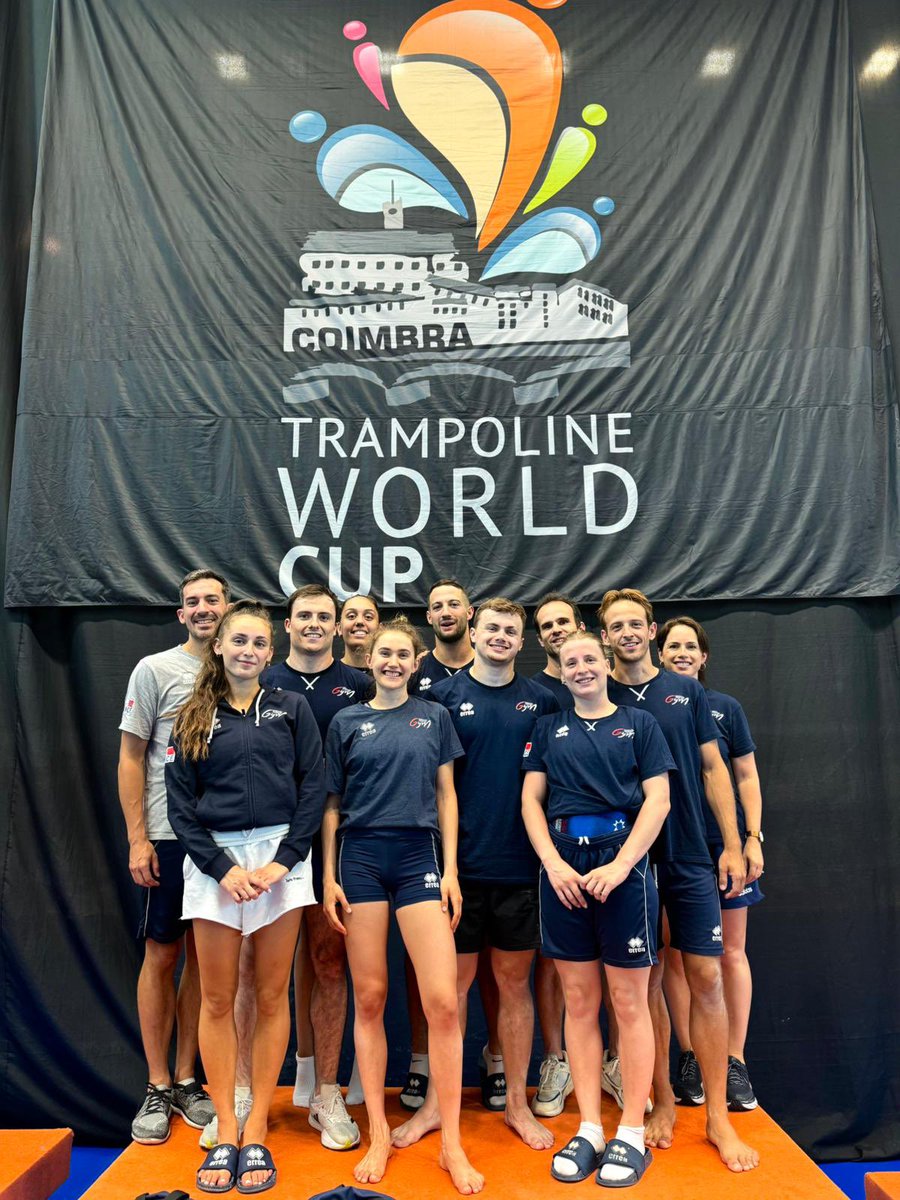 [TR - Coupe du Monde] 📍Coimbra

TRAMPOLINE SYNCHRONISÉ 
DOUBLÉ EN BRONZE ! 🥉

Léa Labrousse et Cléa Brousse (47.560) 
Pierre Gouzou et Morgan Demiro-O-Domiro (49.850)