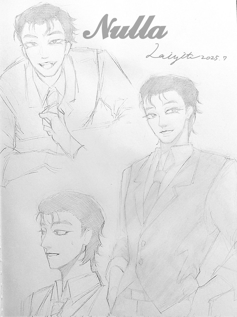 laiyiti's tweet image. I love Nulla..(˘̩̩̩ε˘̩ƪ):*☆
#toeatagod #nulla #sketches