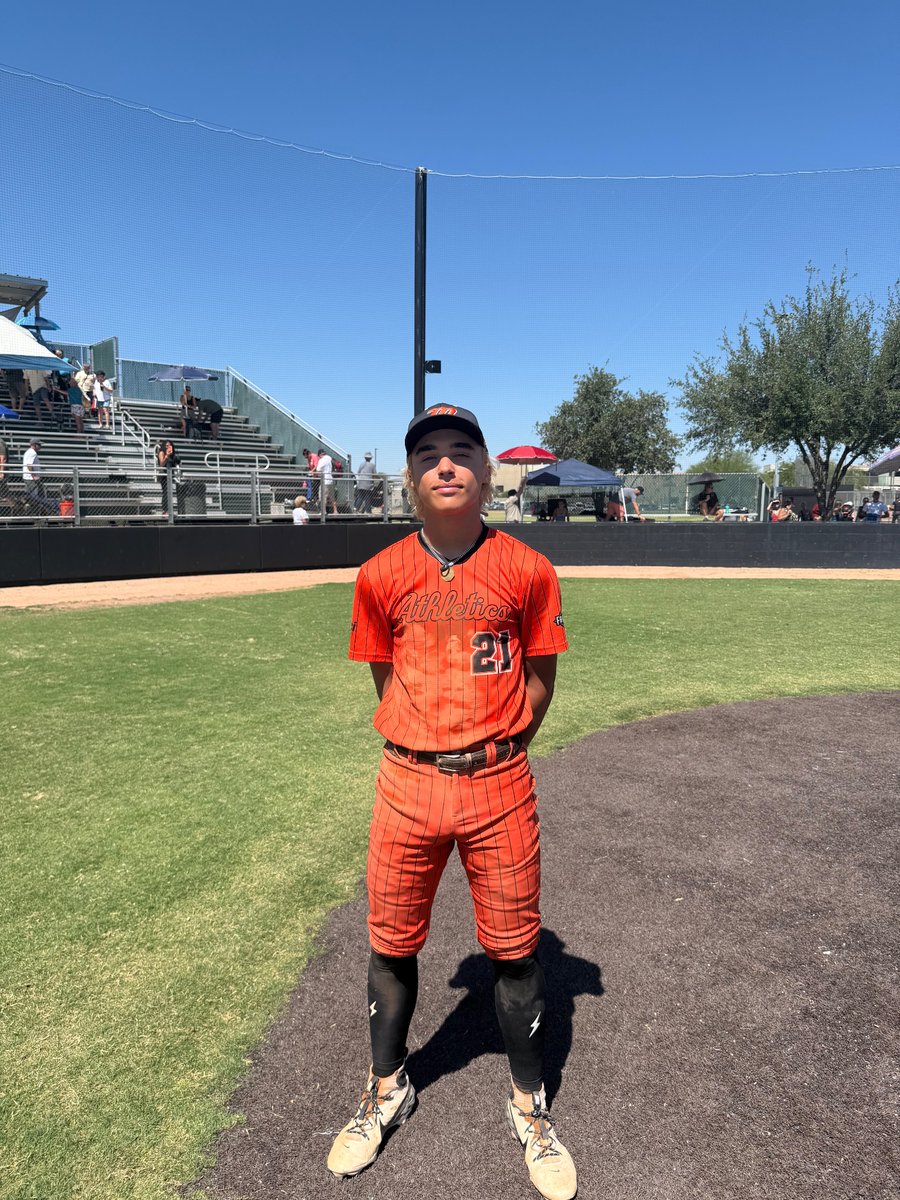 Five Tool Arizona (@fivetoolaz) on Twitter photo F: <a href="/AZ_Athletics/">Marucci Athletics Baseball</a> 2027 9, West Coast Guapos 6
PoG: <a href="/Tr3s_base21/">Tre Hallberg</a> 2-3, 3B, 3 RBI, R F: <a href="/AZ_Athletics/">Marucci Athletics Baseball</a> 2027 9, West Coast Guapos 6
PoG: <a href="/Tr3s_base21/">Tre Hallberg</a> 2-3, 3B, 3 RBI, R
