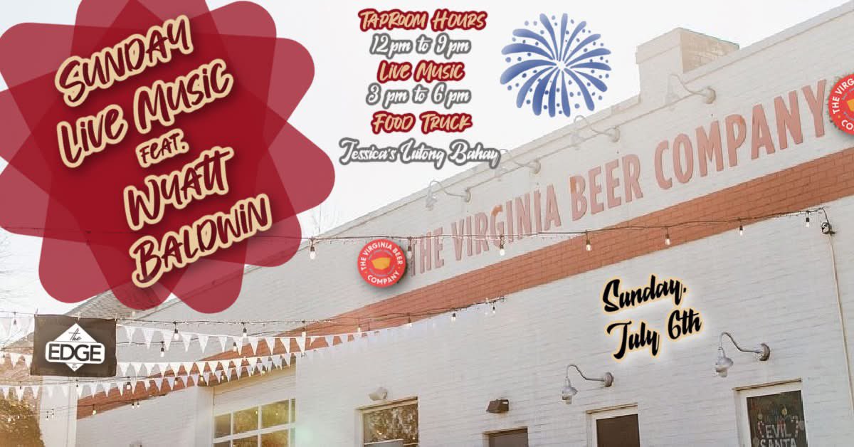 Virginia Beer Co. (@virginiabeerco) on Twitter photo Gotta admit, Sunday's have become one of our fave days of the week. Getaway day vibes, stellar solo sets, the best food trucks...paired with a <a href="/YourNewOldPal/">βπππ» π»βπβππβπΎ πΉπΌπΌβ</a>, and it's a pretty fun-day.
Today is no exception: π΅π cuisine and live πΆ from 3-6pm.
Today + every Sunday from 12-9pm! Gotta admit, Sunday's have become one of our fave days of the week. Getaway day vibes, stellar solo sets, the best food trucks...paired with a <a href="/YourNewOldPal/">βπππ» π»βπβππβπΎ πΉπΌπΌβ</a>, and it's a pretty fun-day.
Today is no exception: π΅π cuisine and live πΆ from 3-6pm.
Today + every Sunday from 12-9pm!